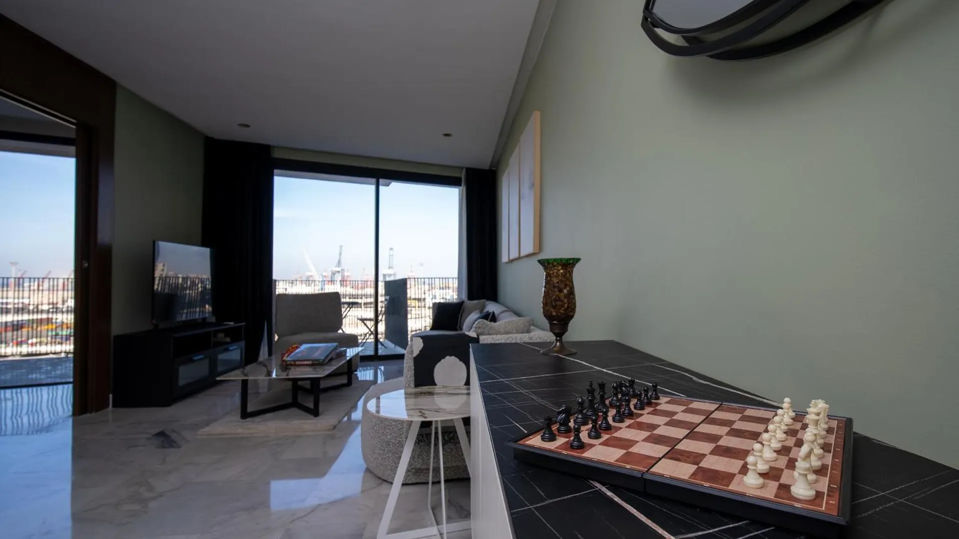 Apartment Luxueux Appartement 2 Chambres, Vue Casa Port Casablanca Morocco