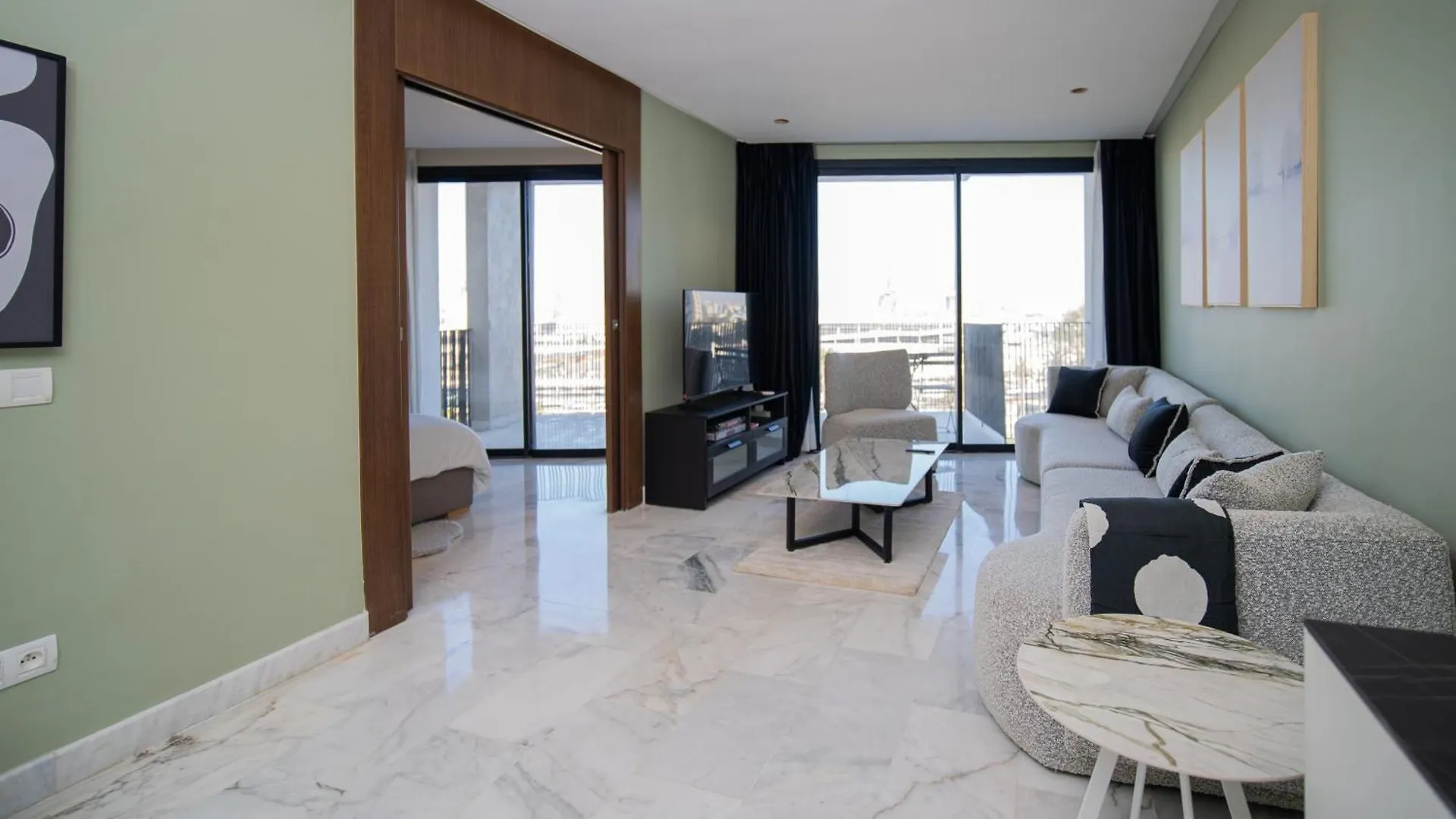 Luxueux Appartement 2 Chambres, Vue Casa Port Casablanca 0*,  Morocco