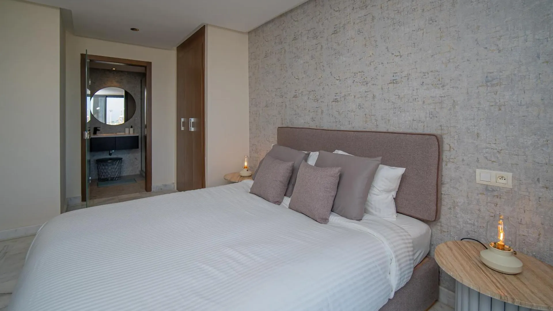 Luxueux Appartement 2 Chambres, Vue Casa Port Casablanca