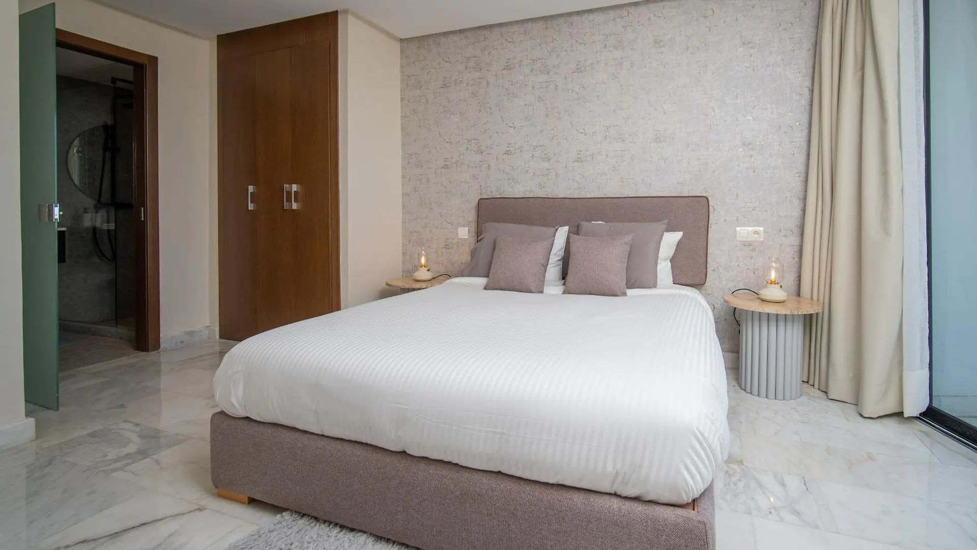 Luxueux Appartement 2 Chambres, Vue Casa Port Casablanca Morocco