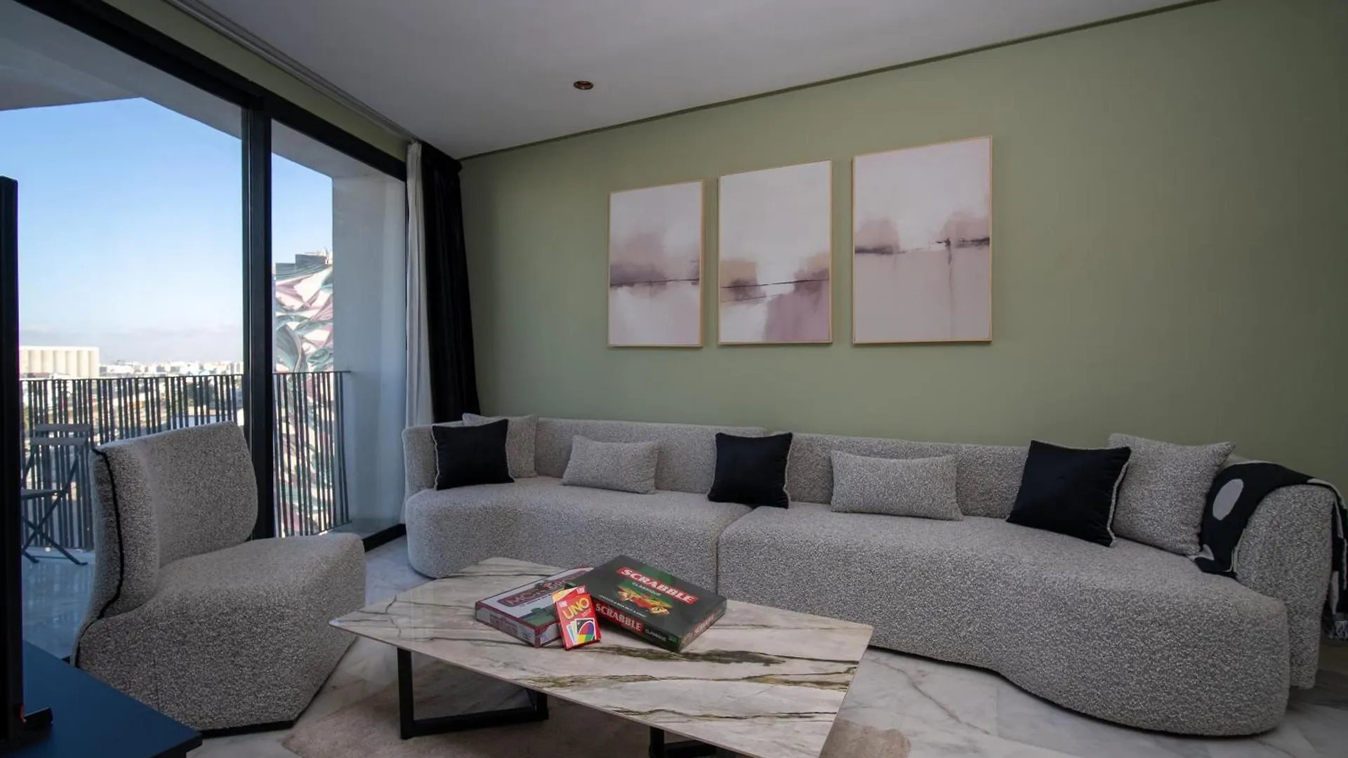 Apartment Luxueux Appartement 2 Chambres, Vue Casa Port Casablanca